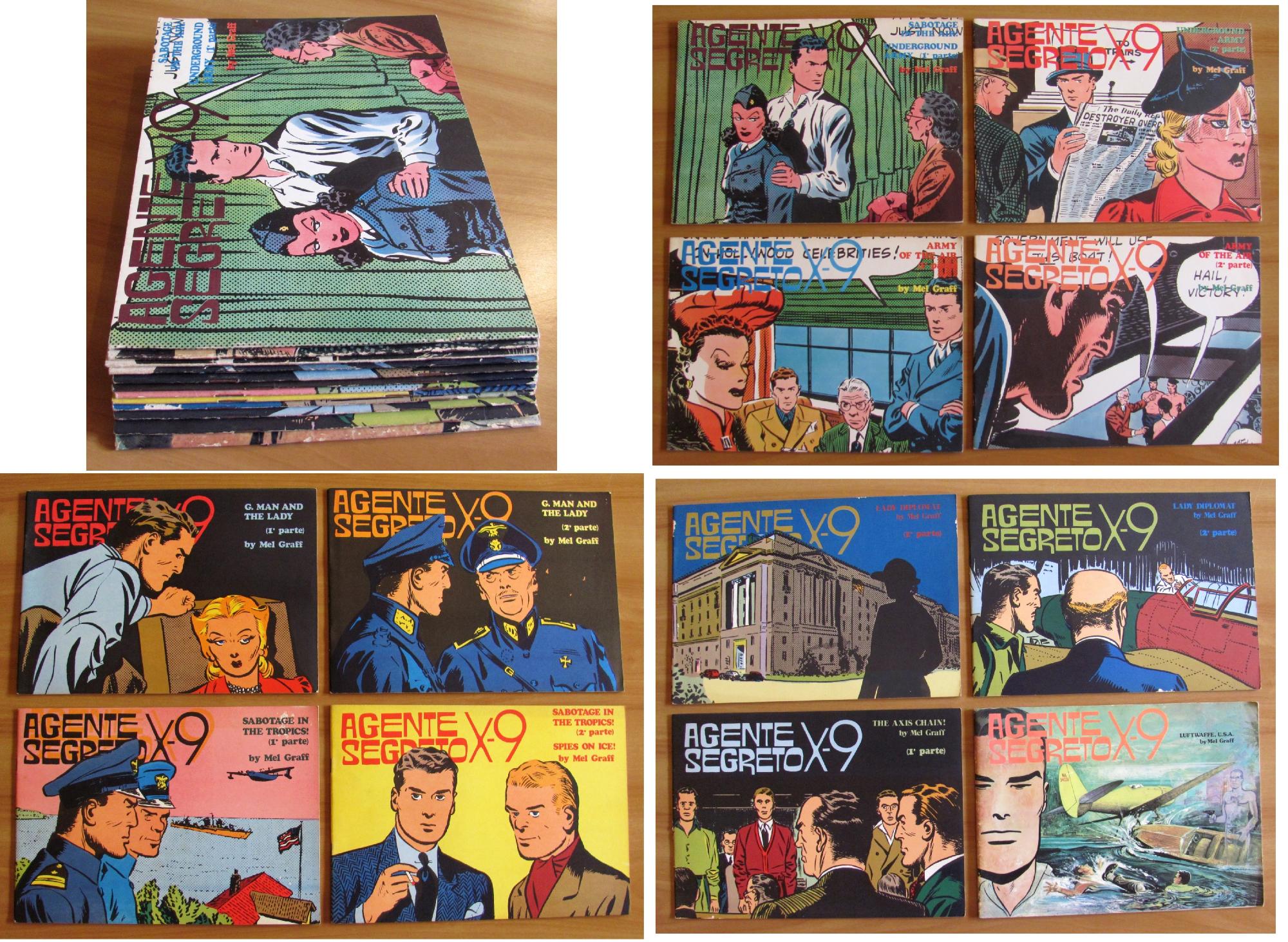 AGENTE SEGRETO X9 - Comic Art, 1974 - LOTTO 12 …