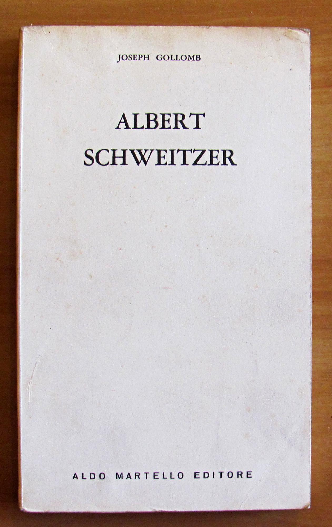 ALBERT SCHWEITZER - IL GENIO NELLA GIUNGLA