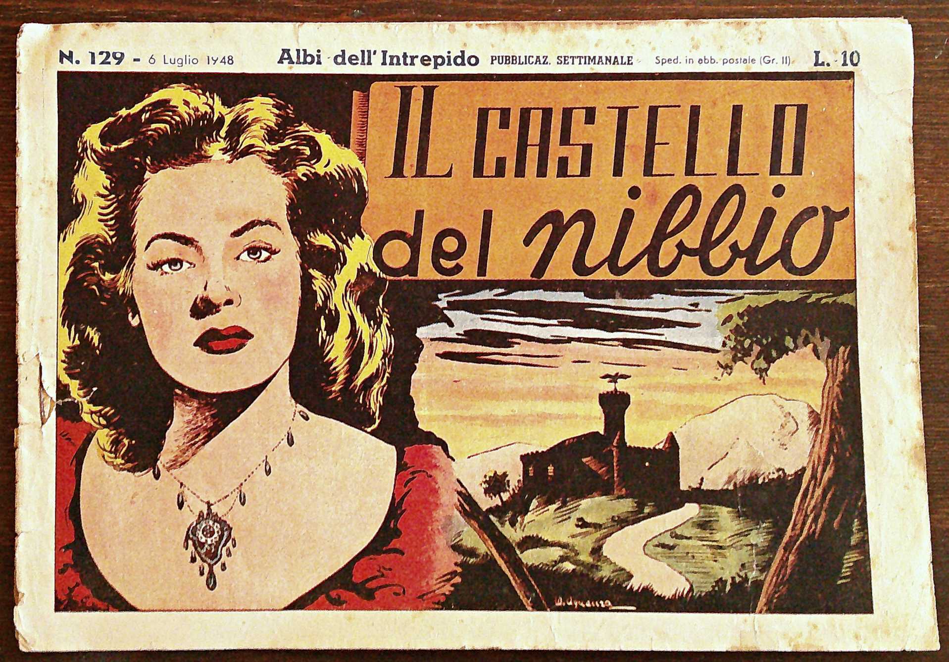 ALBI DELL'INTREPIDO N.129 del 6 Luglio 1948 - Il Castello …