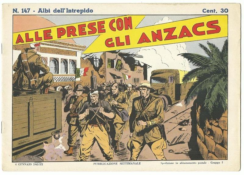 Albi Dell'intrepido N.147. Alle Prese con Gli Anzacs