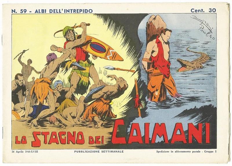 Albi Dell'intrepido N.59. Lo Stagno Dei Caimani