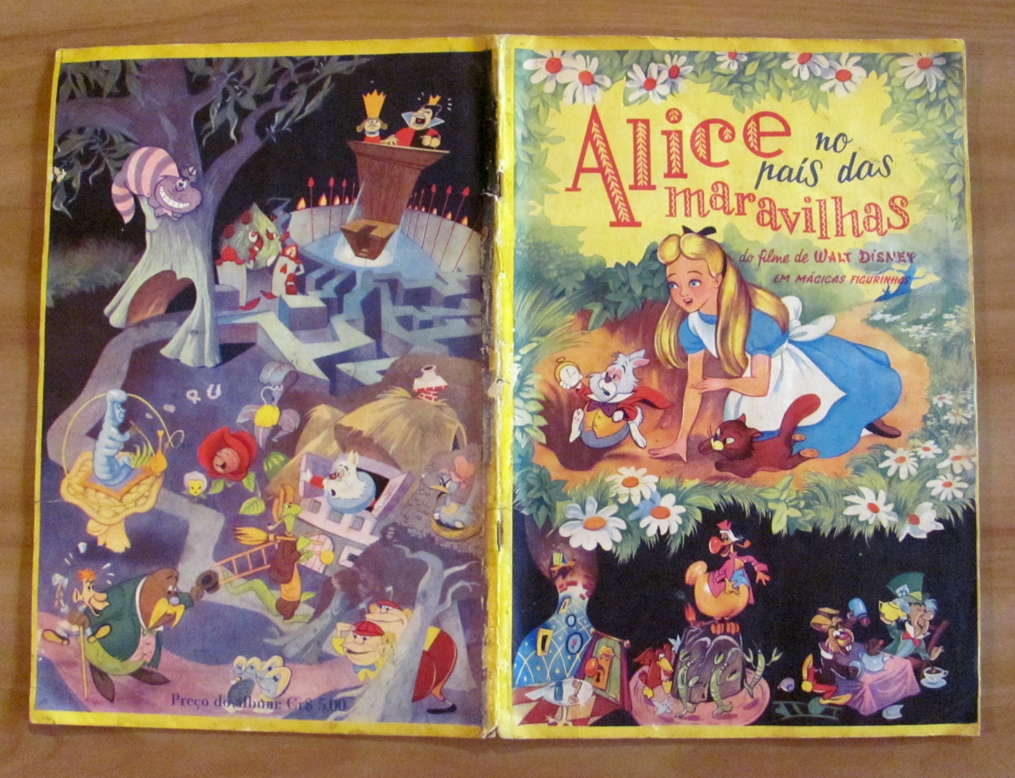 Album ALICE NO PAIS DAS MARAVILHAS - Vecchi, 1958 - …
