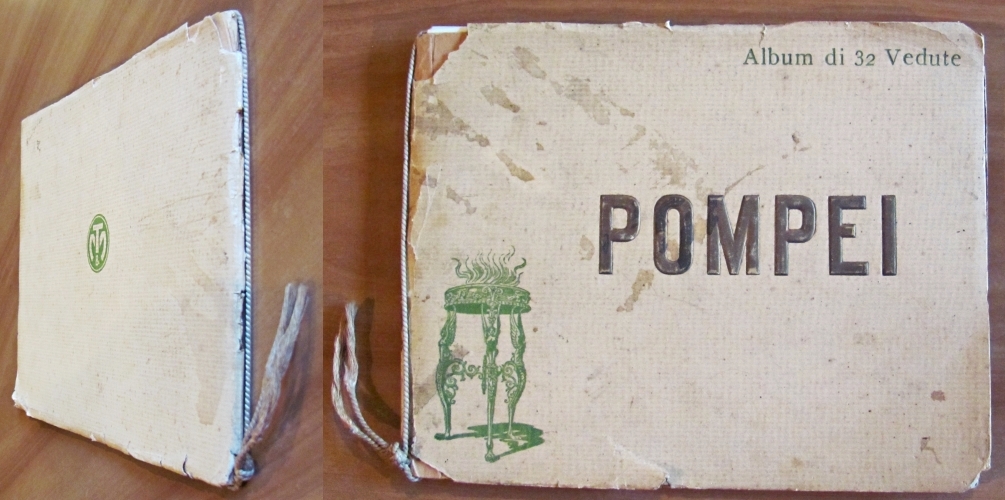 Album di 32 Vedute POMPEI con 32 Tavole fotografiche