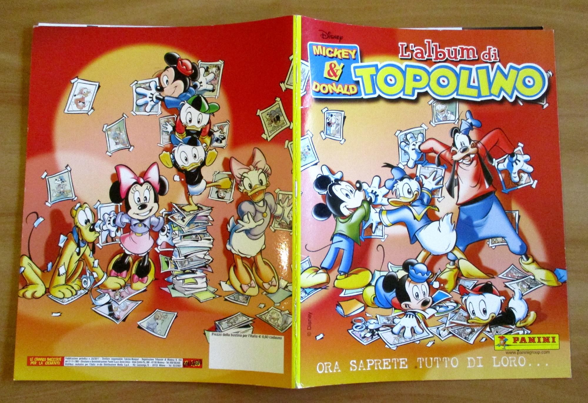 ALBUM FIGURINE DISNEY - TOPILINO Mickey &amp; Donald - Panini …