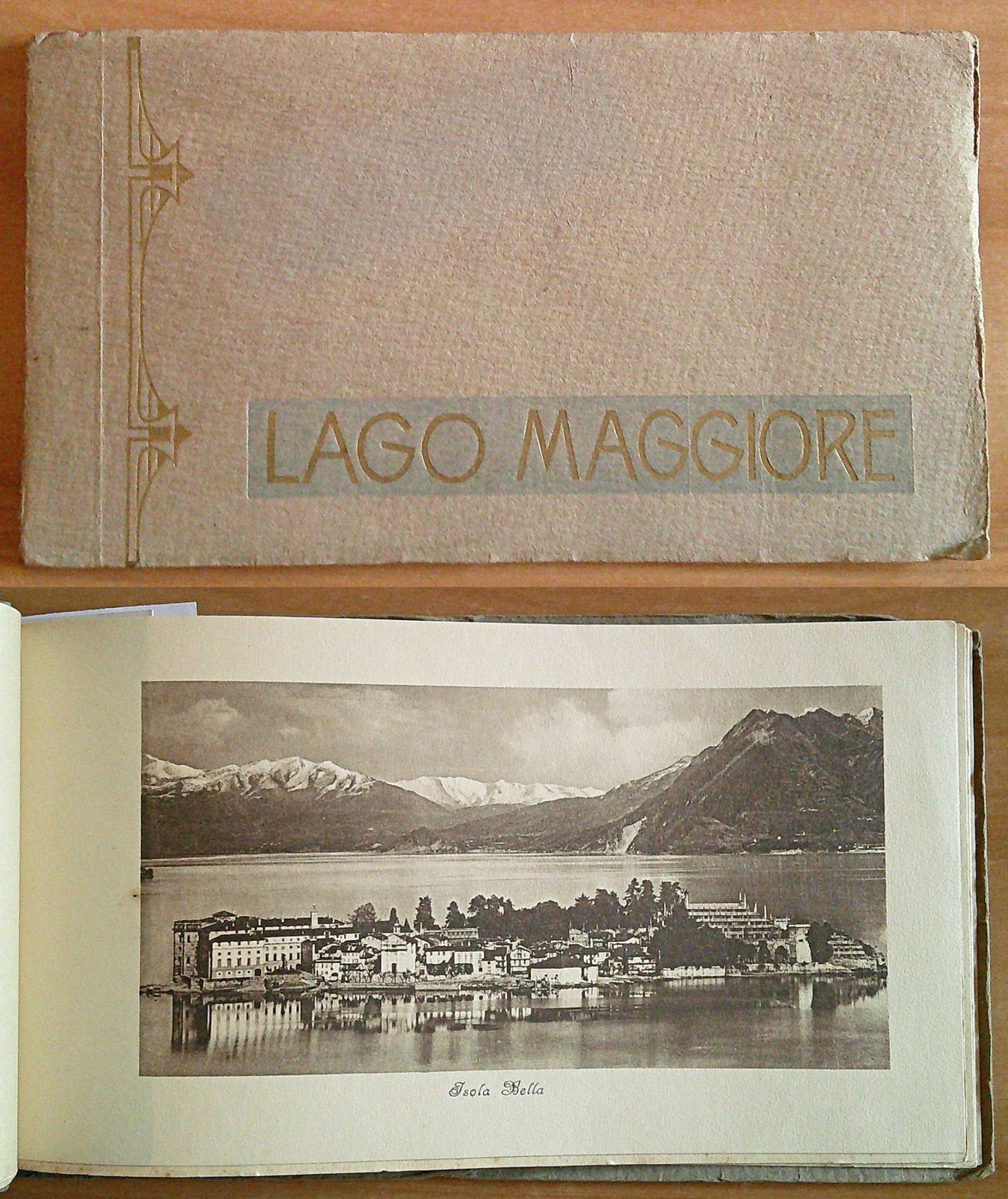 Album Fotografico di 12 Vedute - LAGO MAGGIORE, 1920 ca.