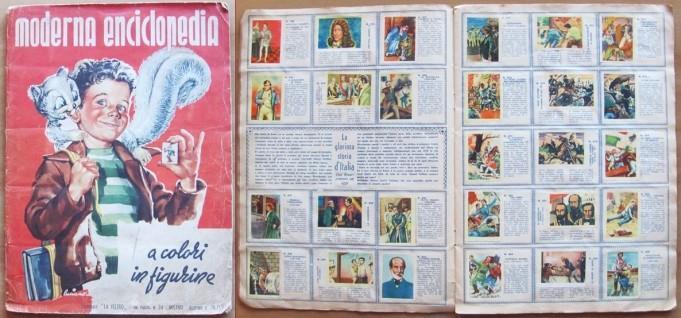 Album Moderna Enciclopedia A Colori In Figurine_Ed. La Veltro, 1951. …