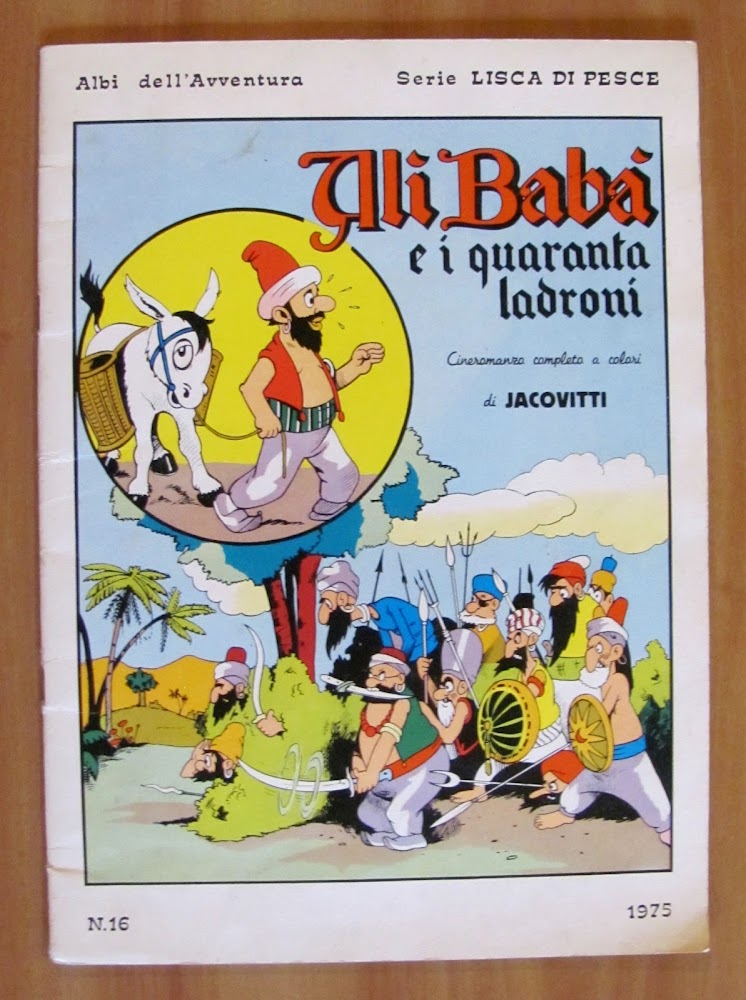 ALI' BABA' e i 40 ladroni - Albi dell'Avventura - …