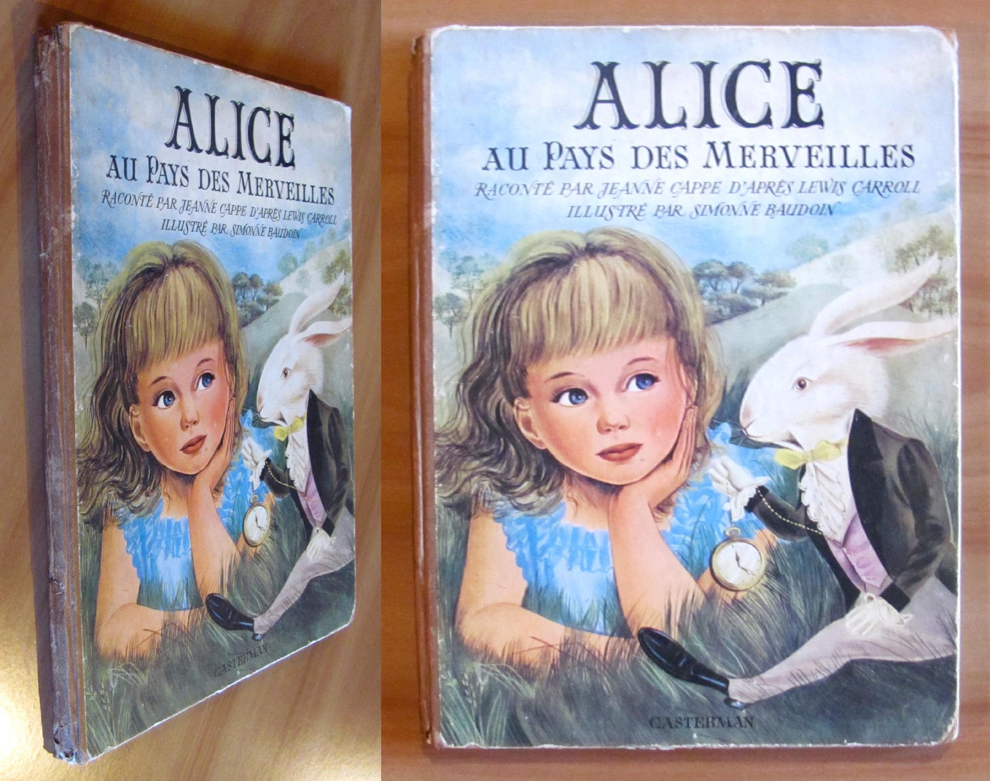 ALICE AU PAYS DES MERVEILLES - ill. BAUDOIN, 1953