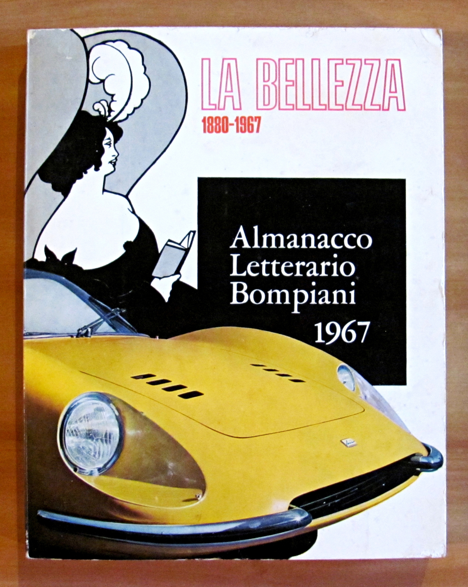 ALMANACCO LETTERARIO BOMPIANI 1967 - La Bellezza - Copertina Bruno …