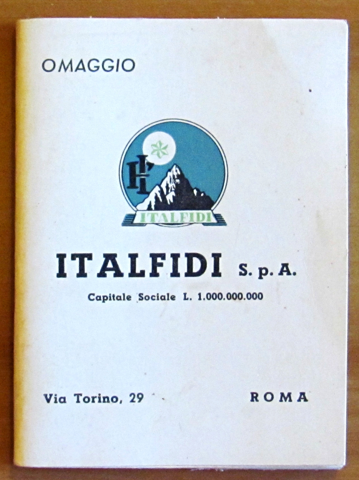 ALMANACCO PUBBLICITARIO ITALFIDI