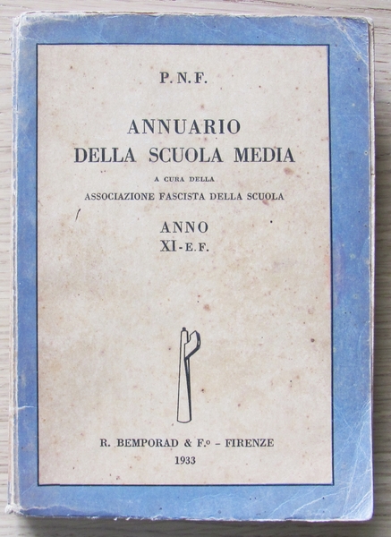 ANNUARIO DELLA SCUOLA MEDIA
