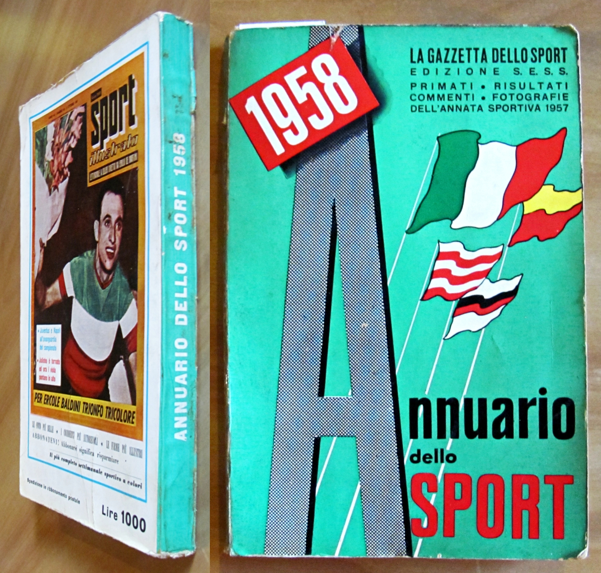 ANNUARIO DELLO SPORT 1958 - Primati - Risultati - Commenti …