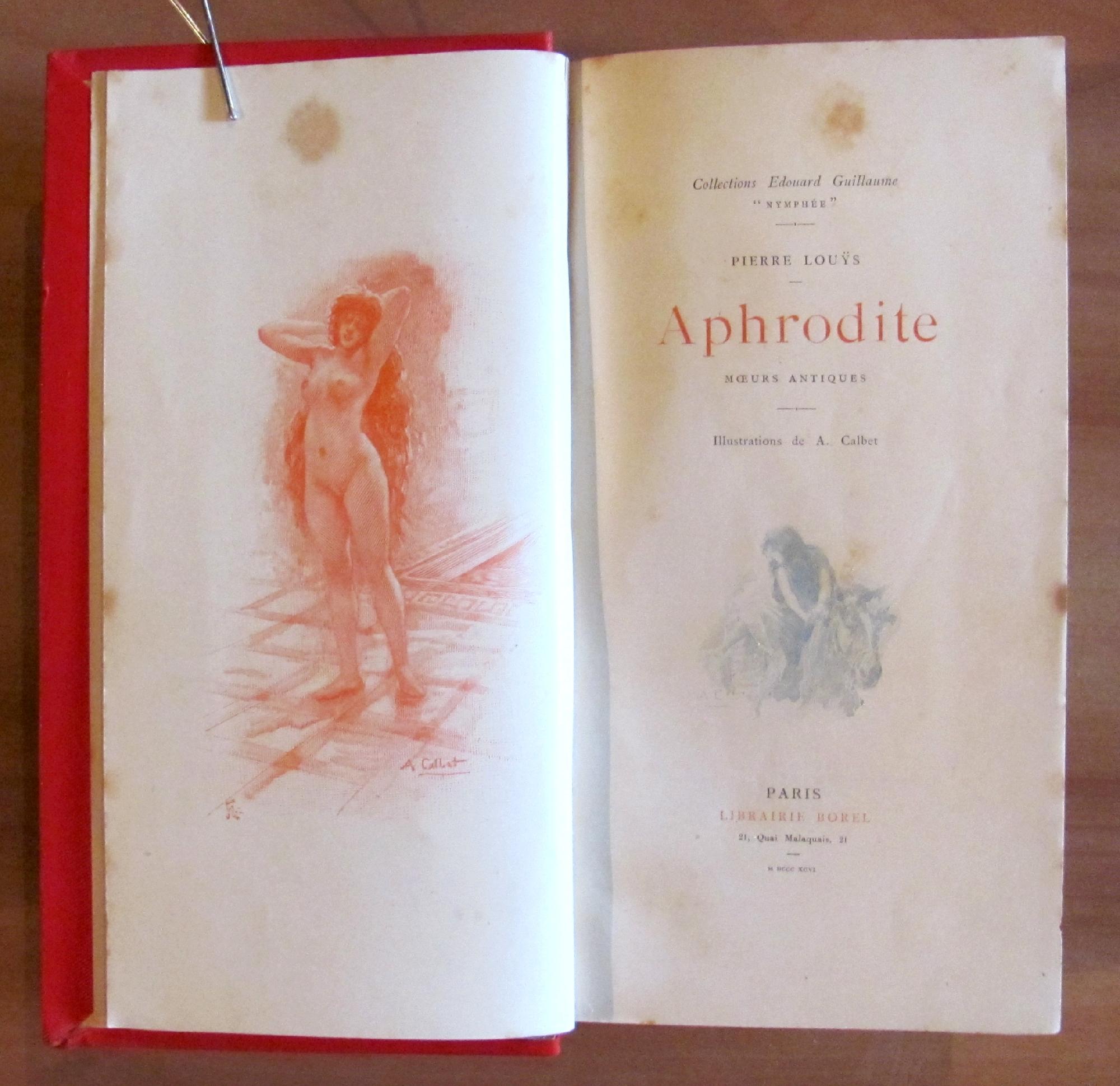 APHRODITE - Moeurs Antiques, 1896 ill. CALBET