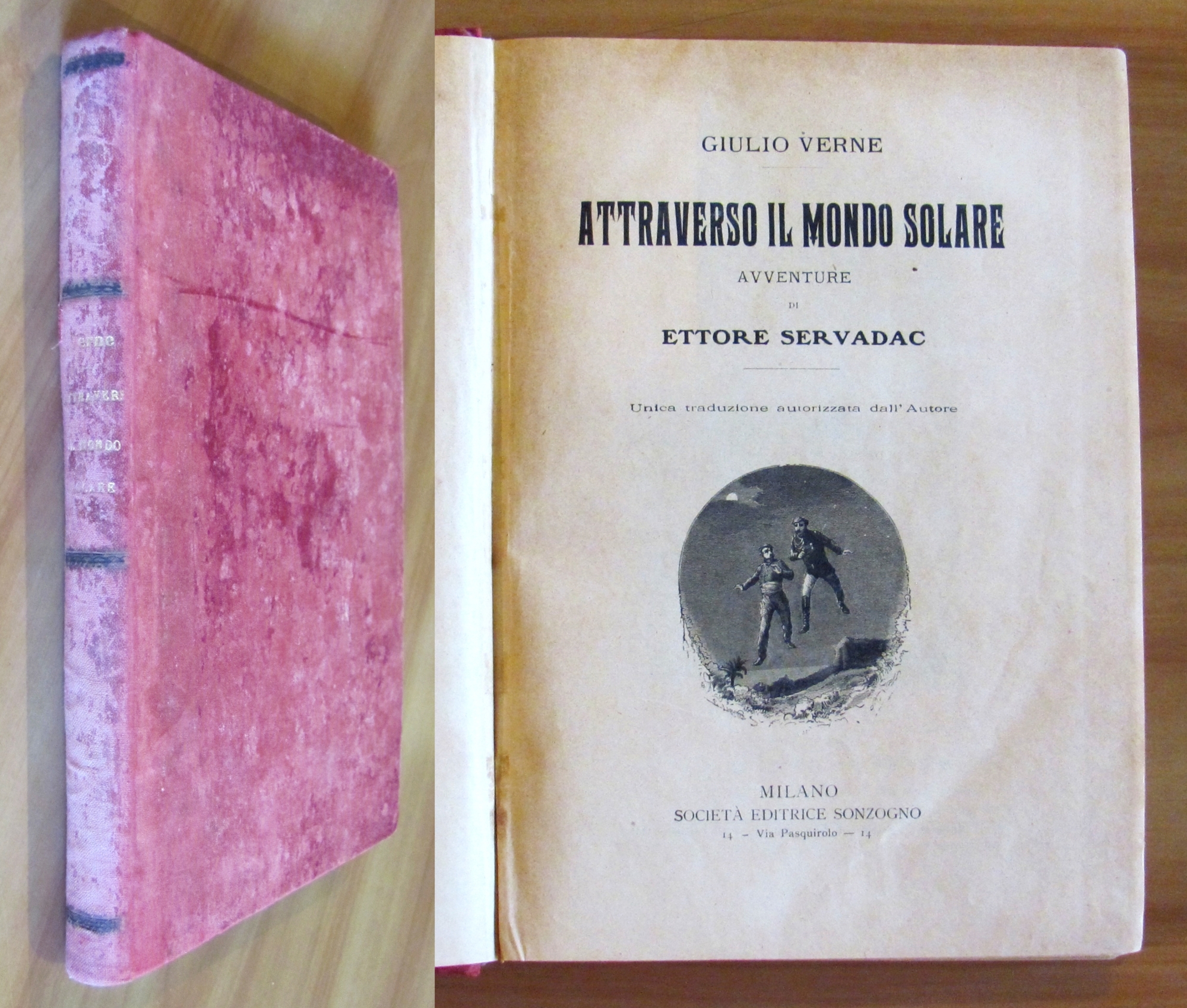 ATTAVERSO IL MONDO SOLARE - Avventure di Ettore Servadac