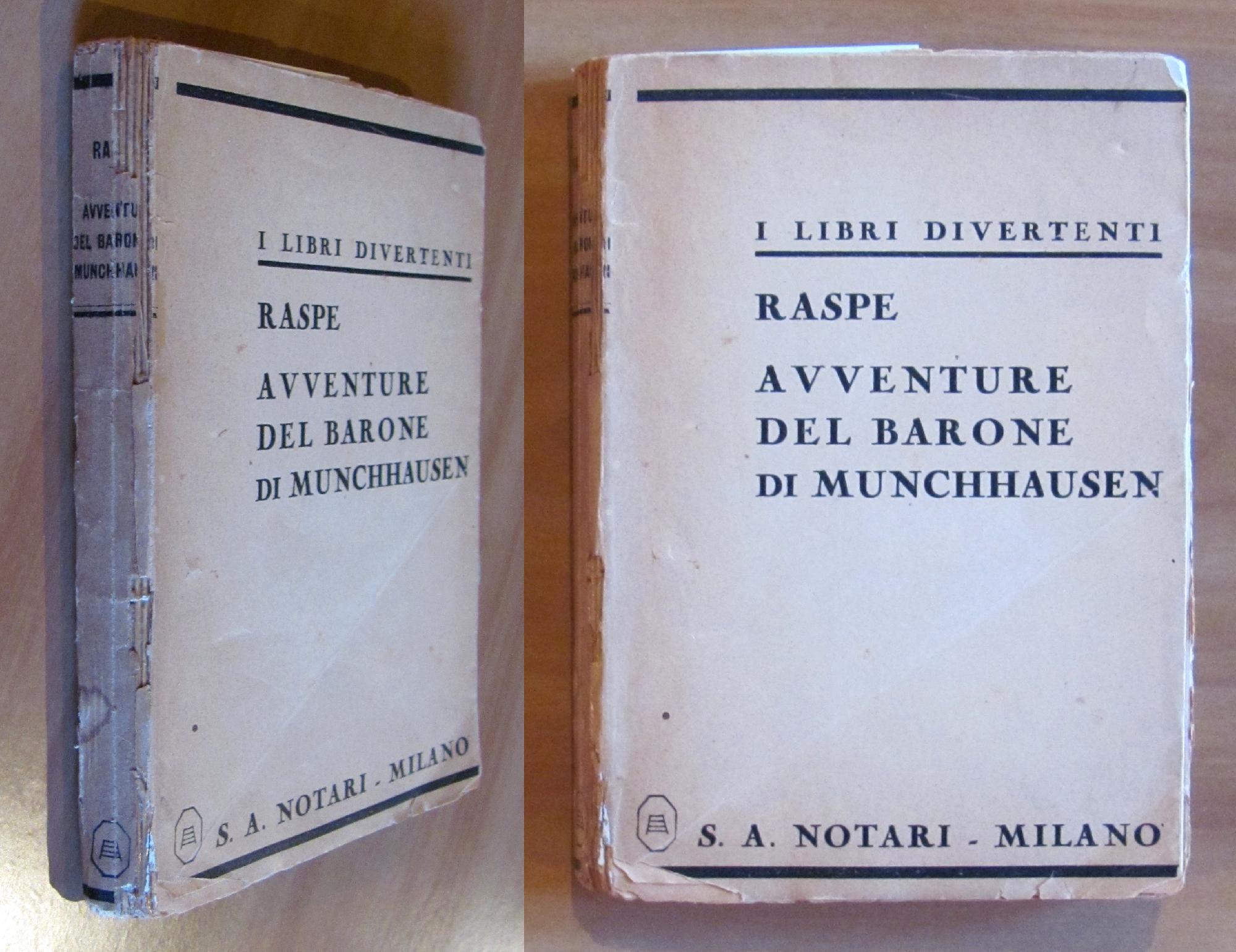 AVVENTURE DEL BARONE DI MUNCHHAUSEN - Collana I Libri Divertenti