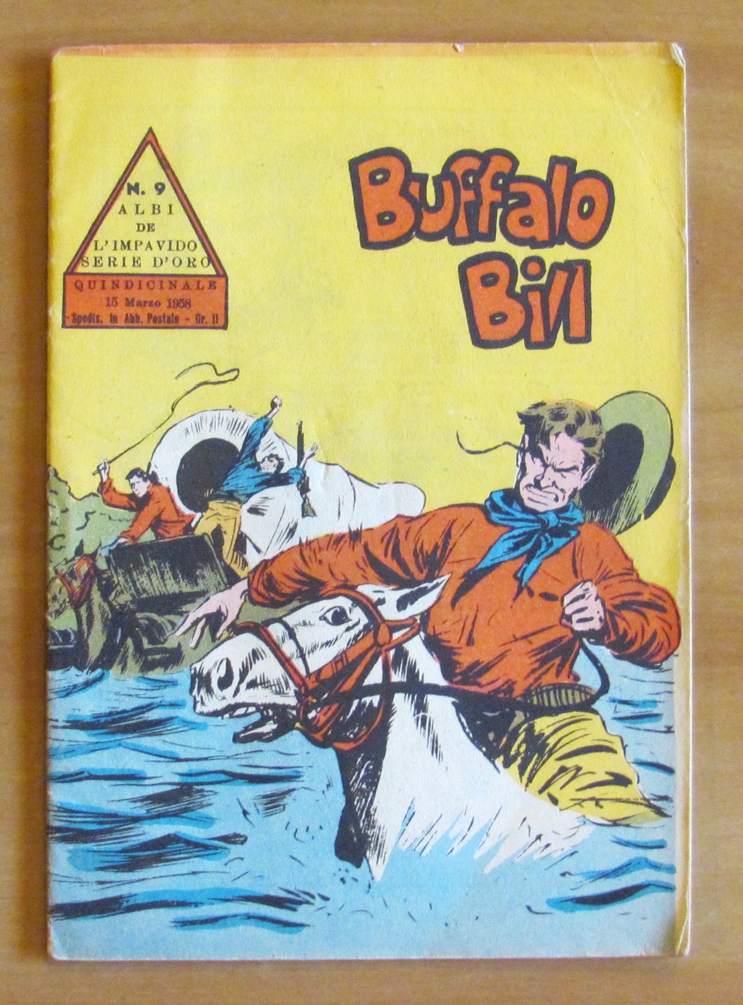 BUFFALO BILL - Albi dell'Impavido N.9 - Serie d'Oro, 1958 …