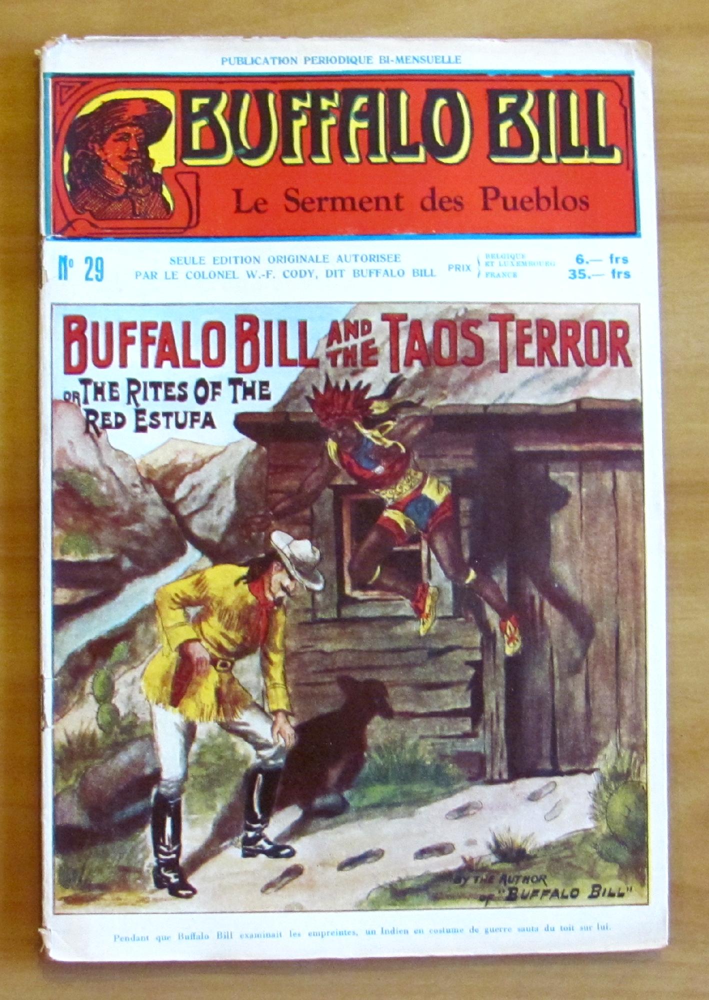 BUFFALO BILL Le Héros du Far-West N.29 - Le Serment …