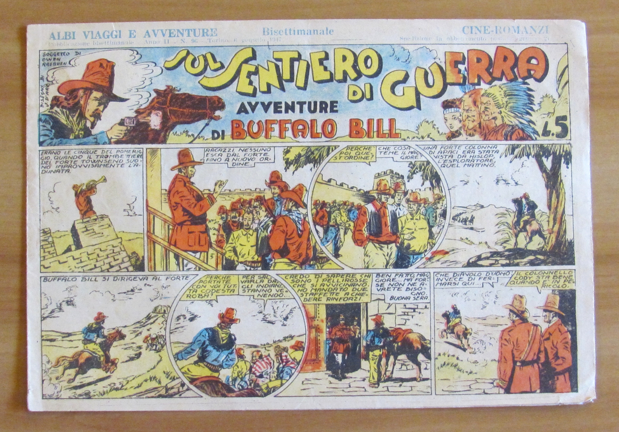 BUFFALO BILL sul sentiero di guerra - Albi Viaggi e …