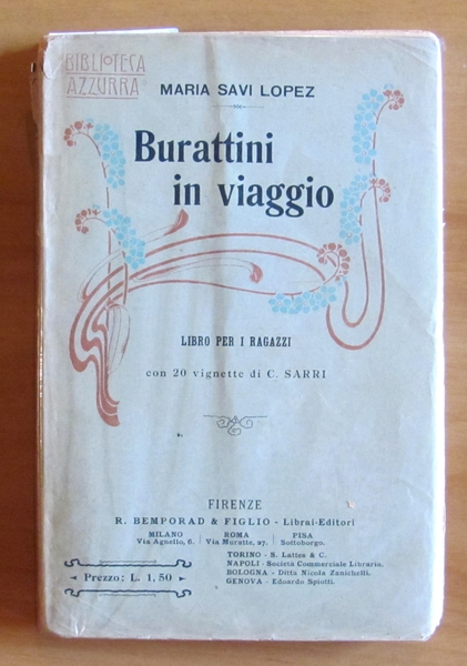 BURATTINI IN VIAGGIO - Collana Biblioteca Azzurra