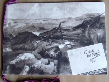 Calendario 1941. Lancieri Di Milano Al Fronte Greco E Jugoslavo