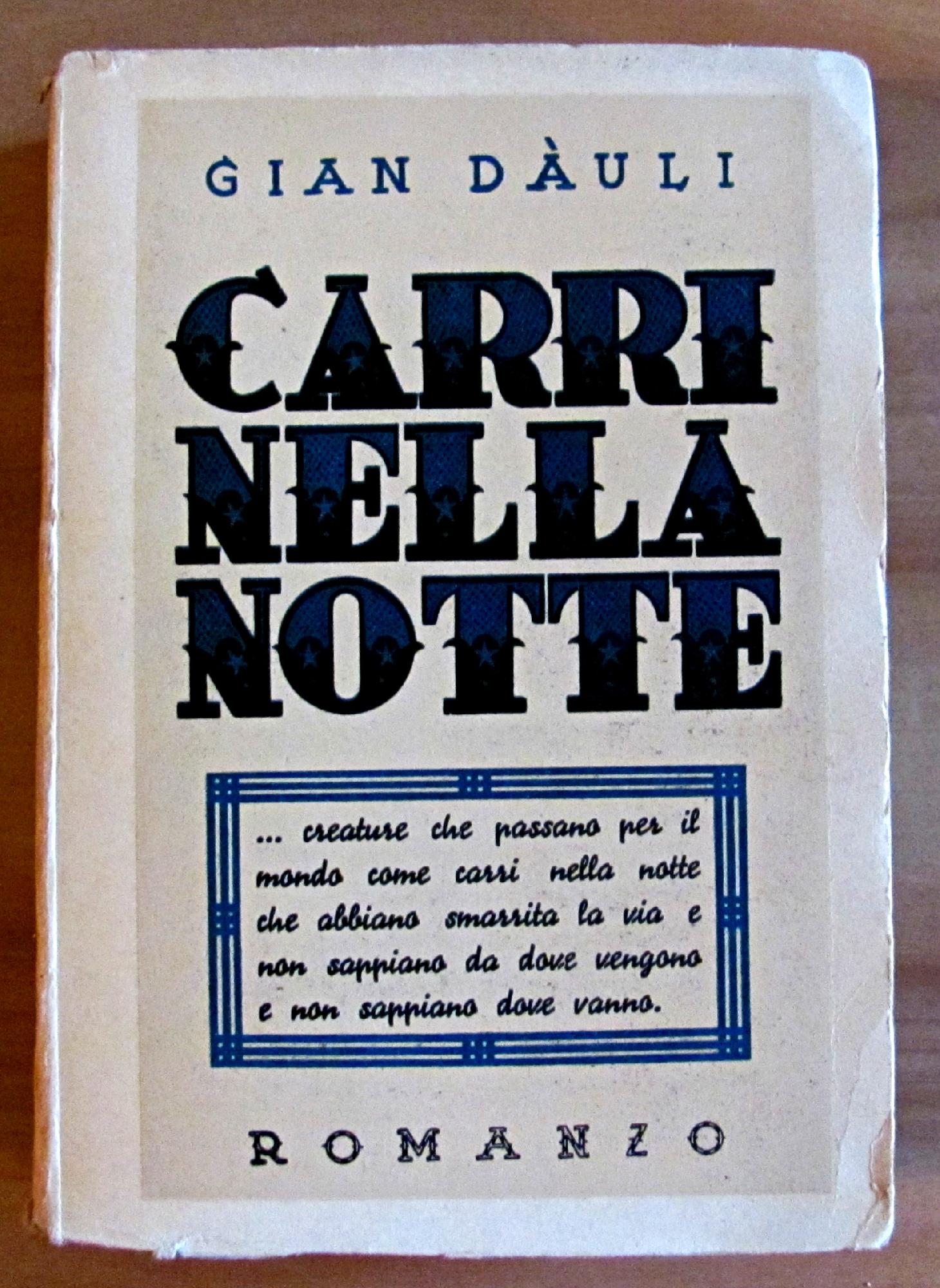 CARRI NELLA NOTTE