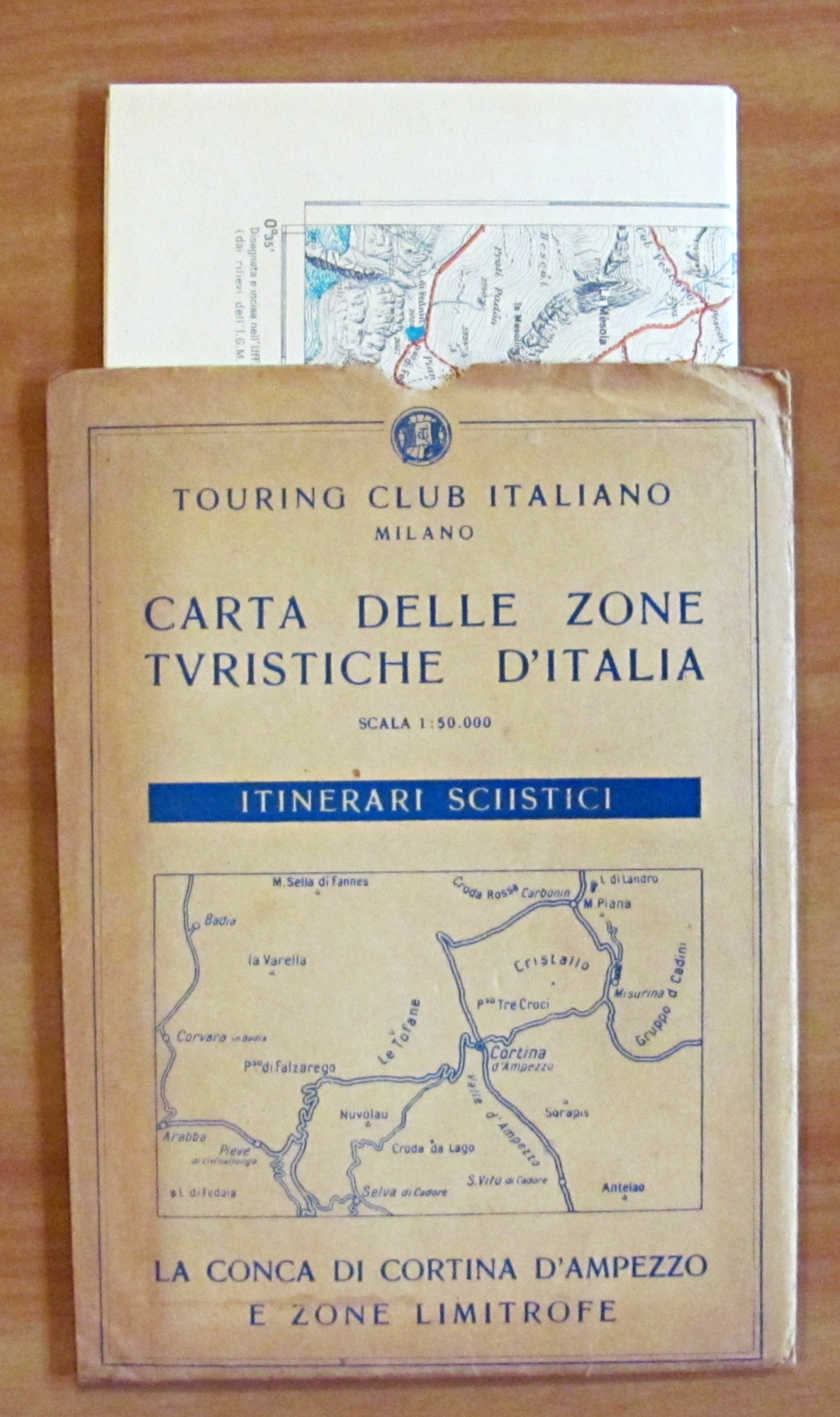 CARTA DELLE ZONE TURISTICHE D'ITALIA - Itinerari Sciistici- LA CONCA …