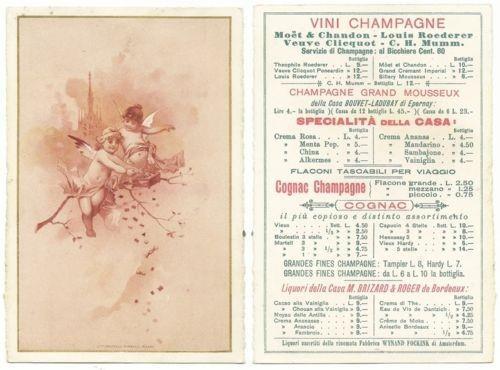 Cartolina Pubblicitaria Fabbrica Liquori Wynand Fockinik Di Amsterdam