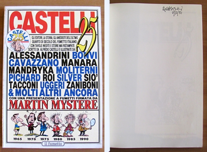CASTELLI 25 - Con AUTOGRAFO di CASTELLI