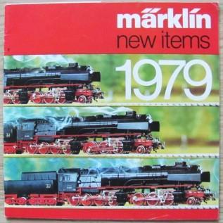 Catalogo Marklin New Items 1979. (Inglese). Locomotive, Train, Sports Car