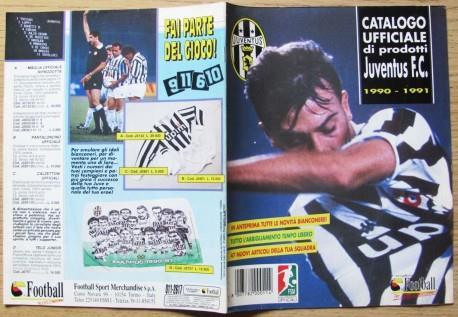 Catalogo Ufficiale Dei Prodotti Juventus F.C. 1990-1991