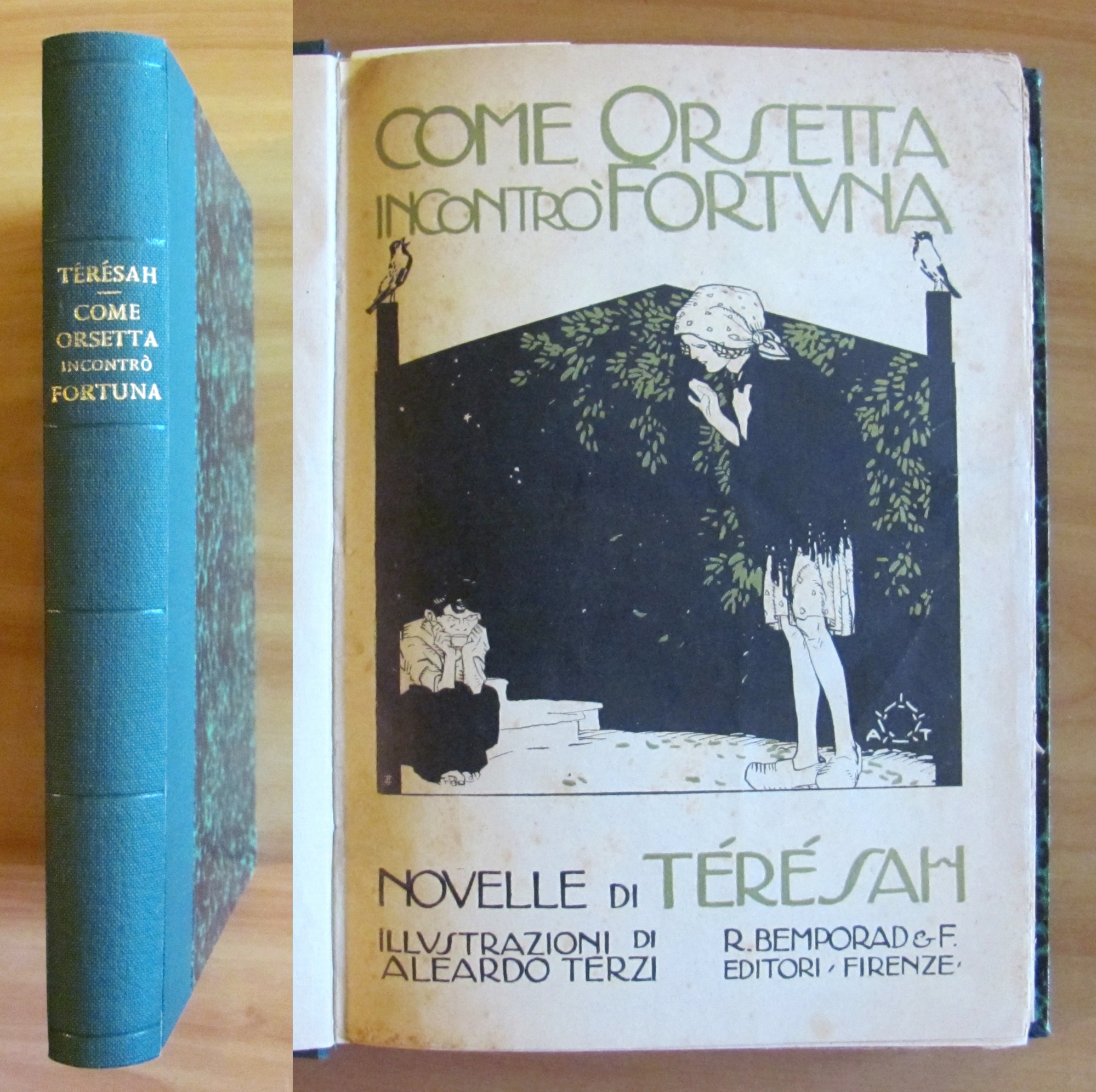 COME ORSETTA INCONTRO' FORTUNA, II ed. 1918 ill. A. TERZI