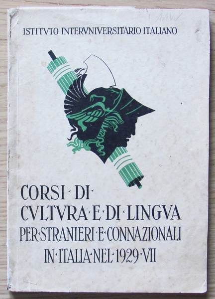 CORSI DI CULTURA E DI LINGUA PER STRANIERI E CONNAZIONALI …