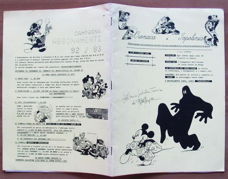 Cronaca Di Topolina N.5 - Topolino, Dylan Dog, Zagor