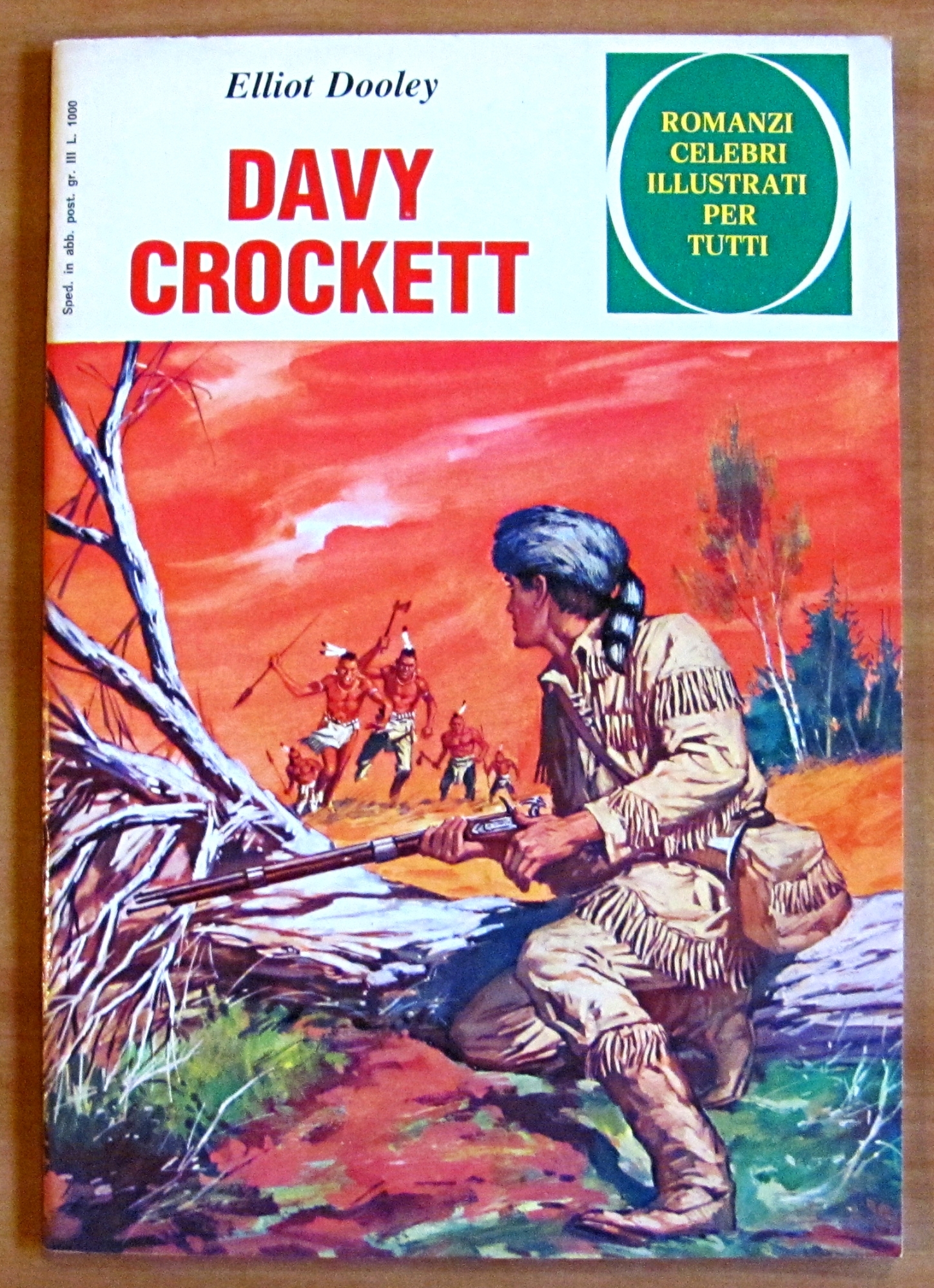 DAVY CROCKETT - Romanzi Celebri Illustrati per Tutti