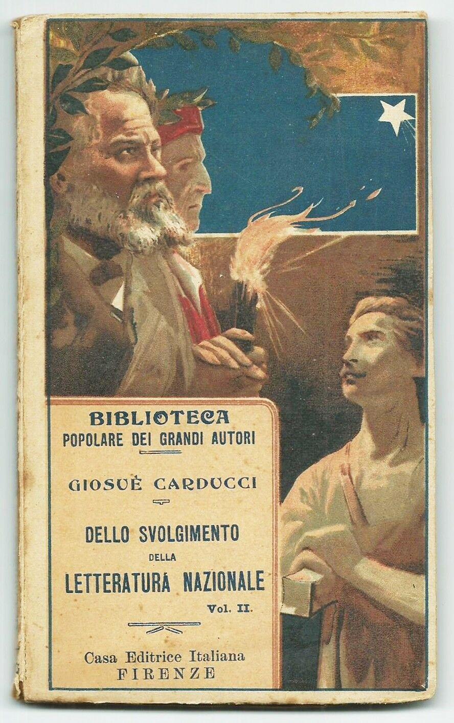 DELLO SVOLGIMENTO DELL LETTERATURA NAZIONALE VOL. II - Collana Biblioteca …