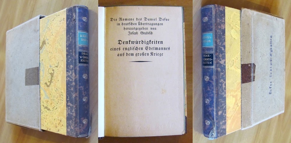 Denkwurdigkeiten eines englischen edelmannes aus dem groben Kriege, 1919