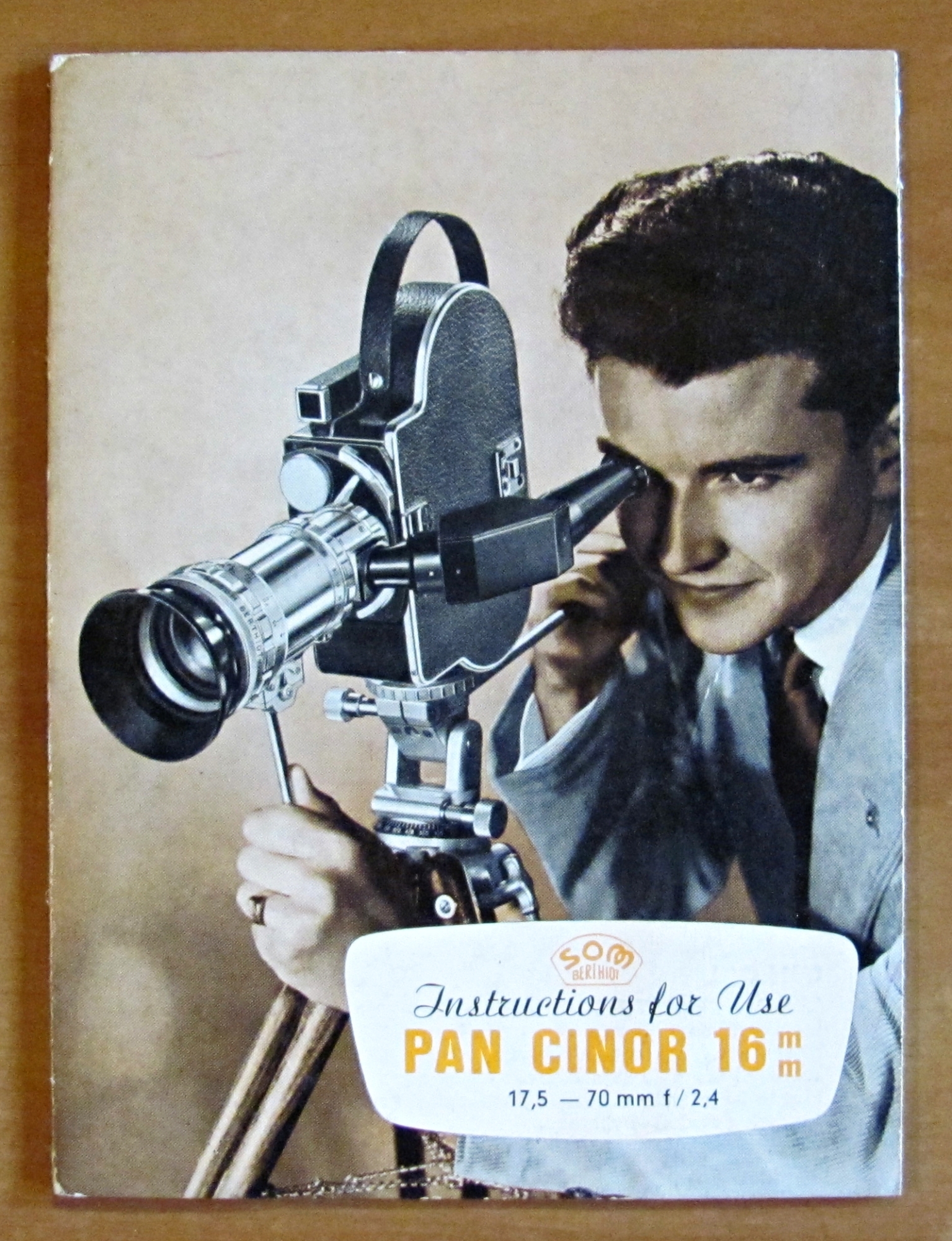 Depliant PAN CINOR 16mm - INSTRUCTIONS FOR USE - REFLEX
