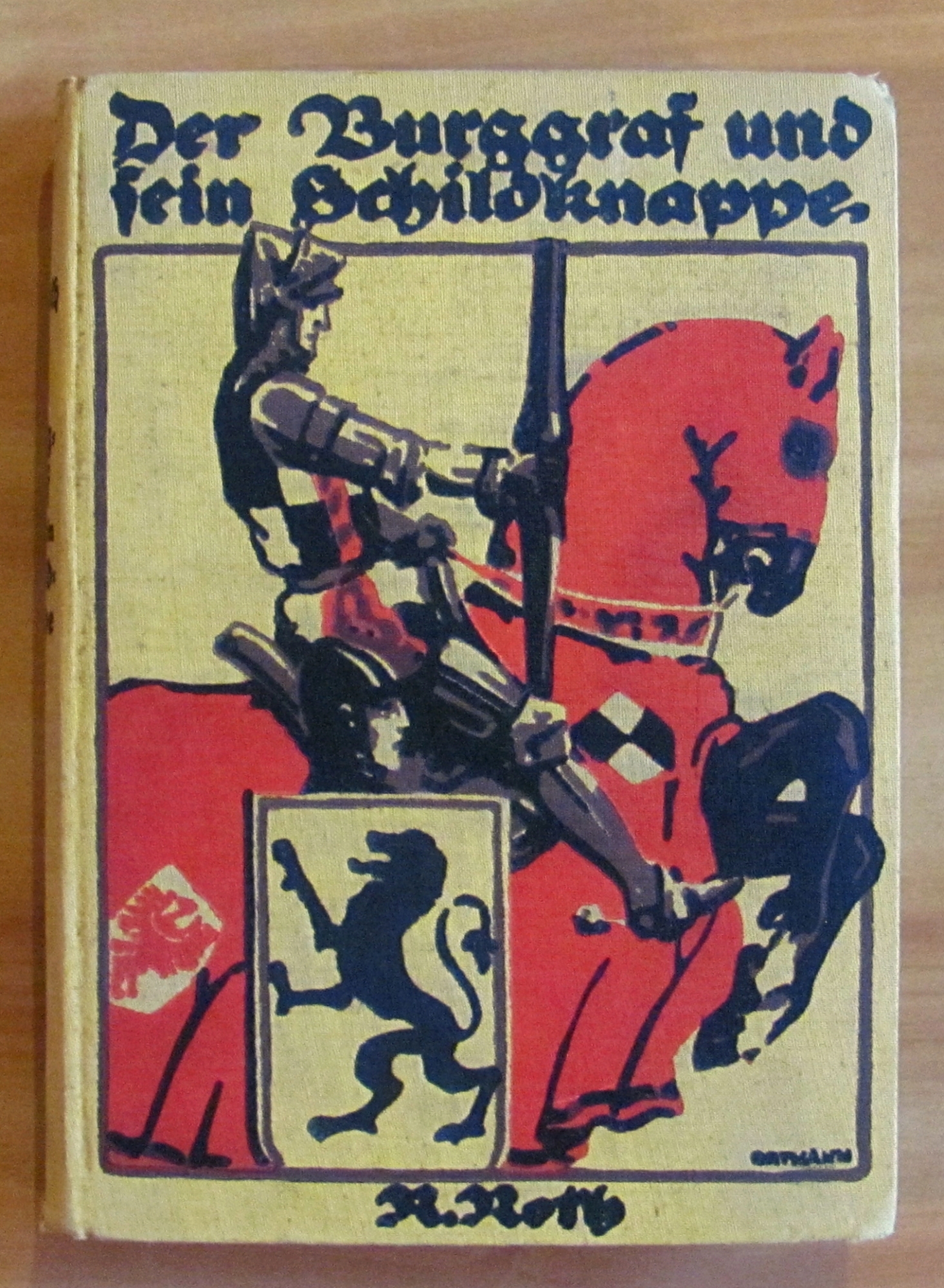 DER BURGGRAF UND SEIN SCHILDKNAPPE