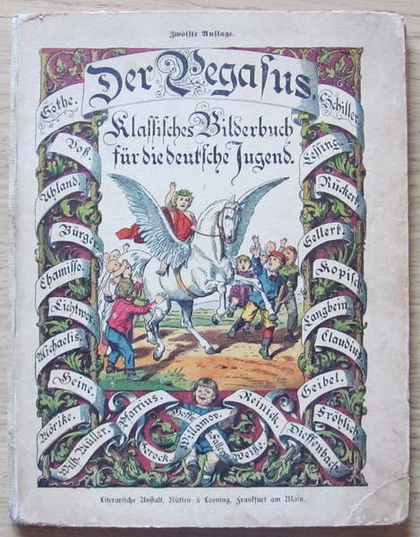 DER PEGASUS Klassisches Bilder-Buch fur die deutsche Jugend