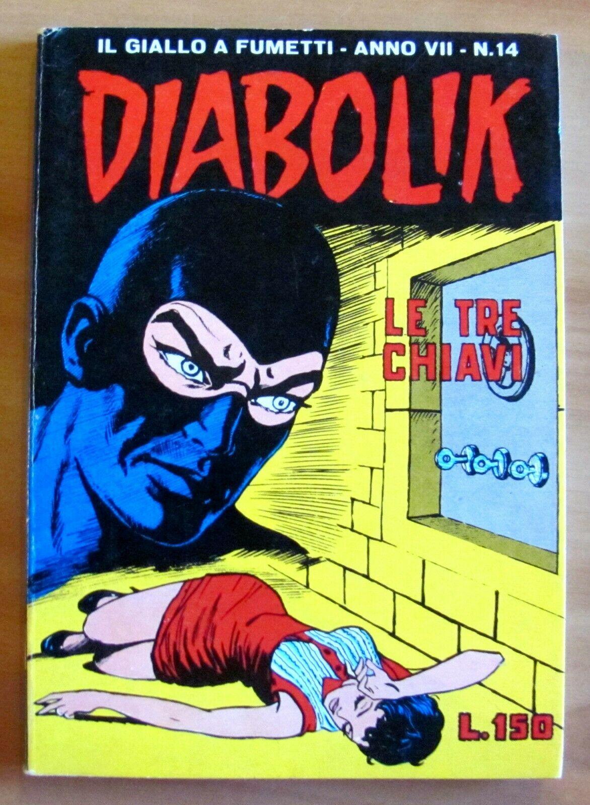 DIABOLIK Anno VII N.14 - Astorina - Luglio 1968 - …