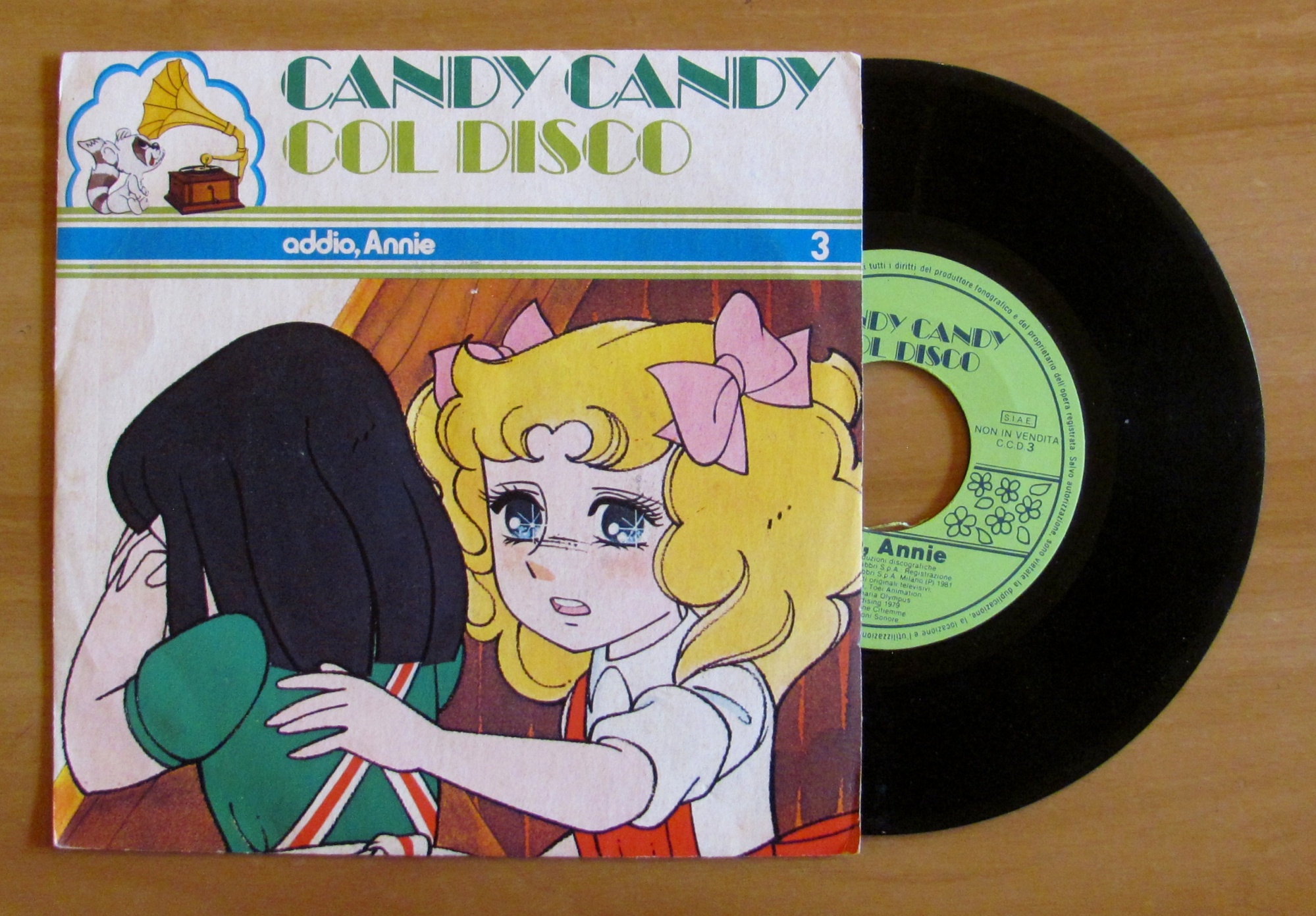 Disco 45 Giri - CANDY CANDY COL DISCO N.3- Addio, …