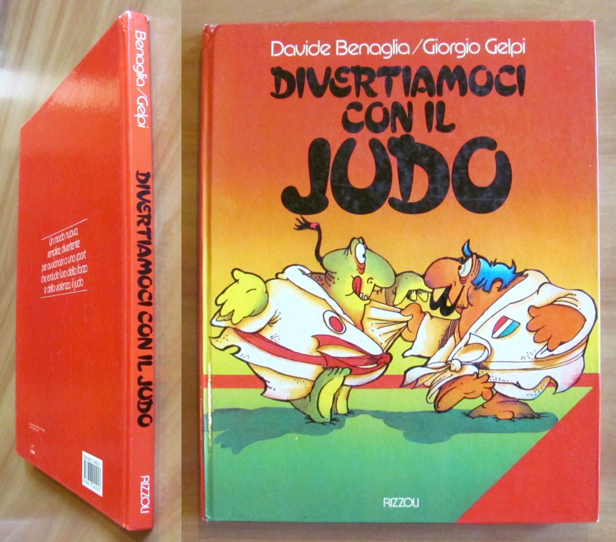 DIVERTIAMOCI CON IL JUDO, I ed. 1986 illustrato