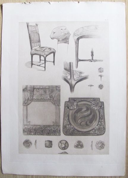 DOCUMENTS DECORATIFS par A. MUCHA 1902 - Planche 71 - …