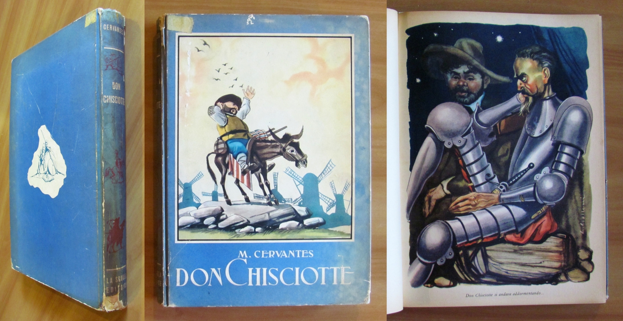 DON CHISCIOTTE DE LA MANCIA, 1955 - ill. GALLENI
