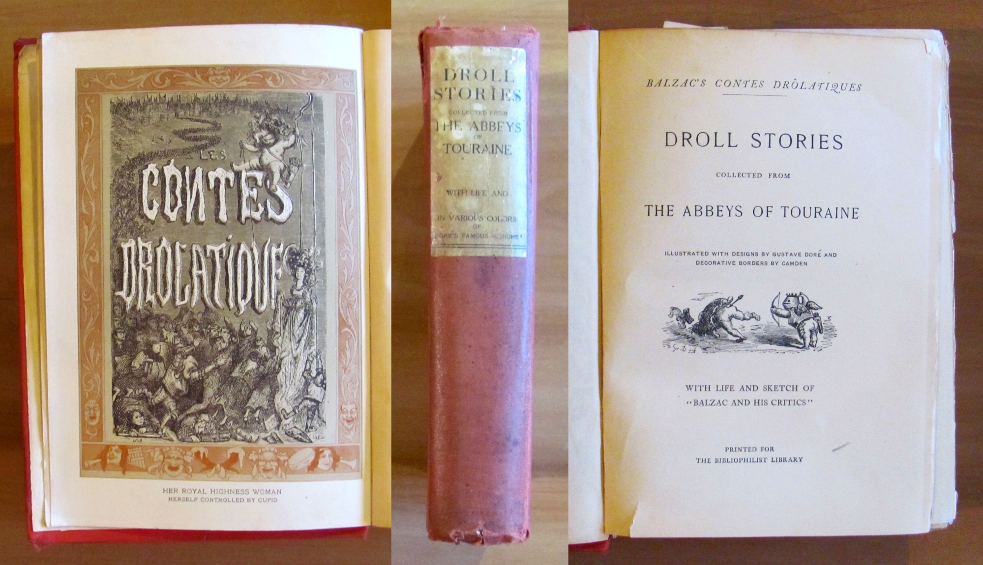 DROLL STORIES, 1907 con tavole di DORE'