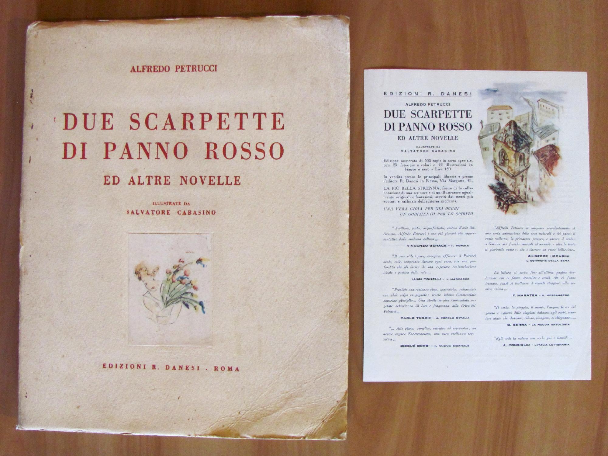 DUE SCARPETTE DI PANNO ROSSO ed altre Novelle