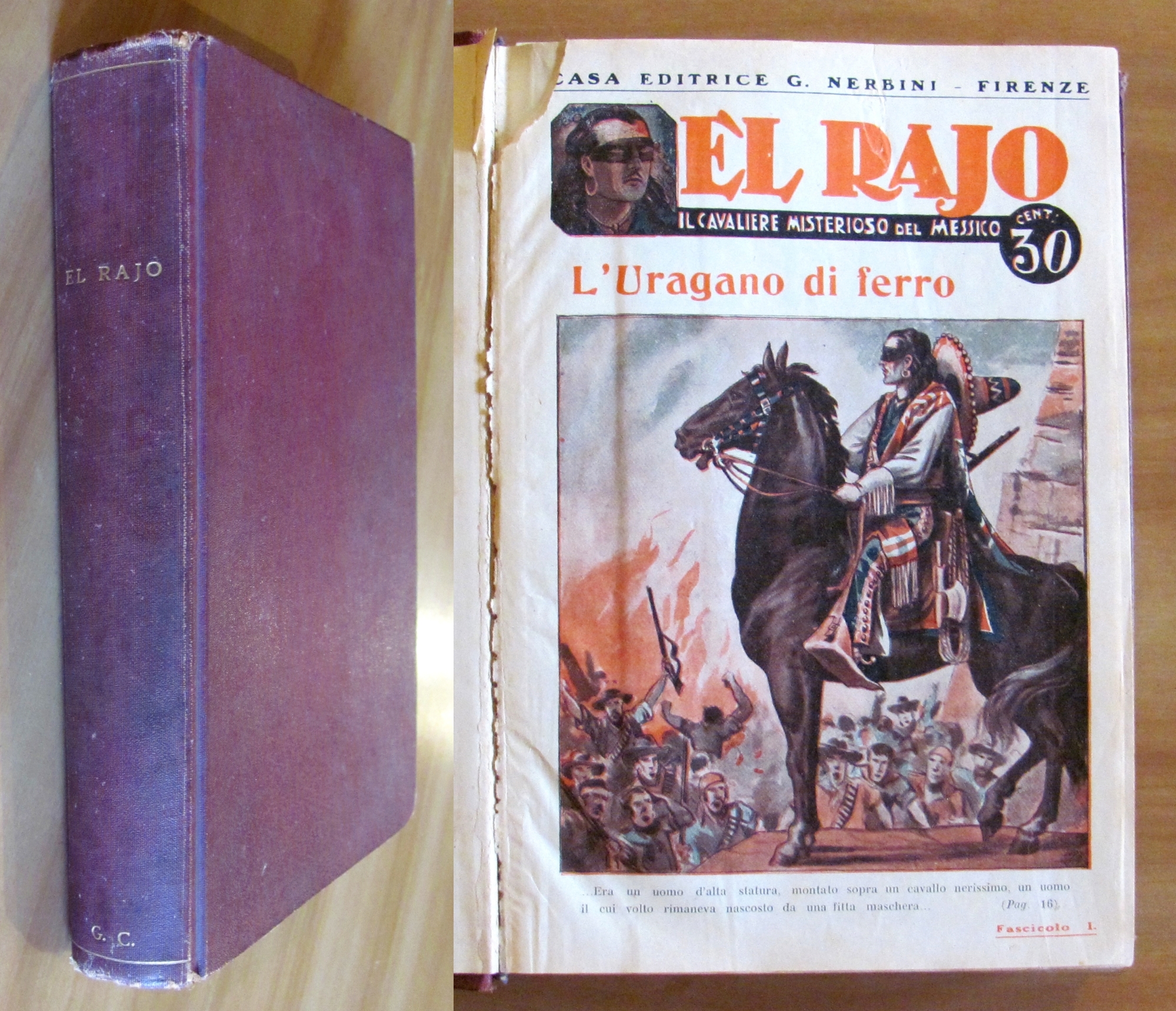 EL RAJO Il Cavaliere Misterioso del Messico - Raccolta Completa …