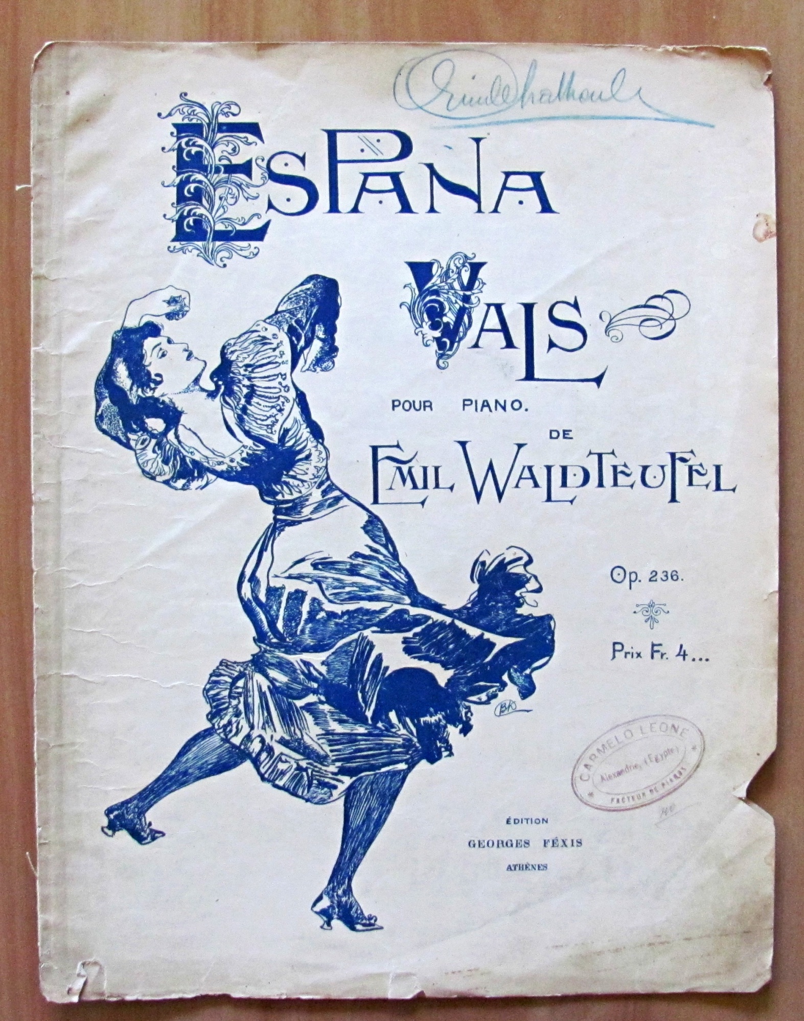 ESPANA VALS - POUR PIANO
