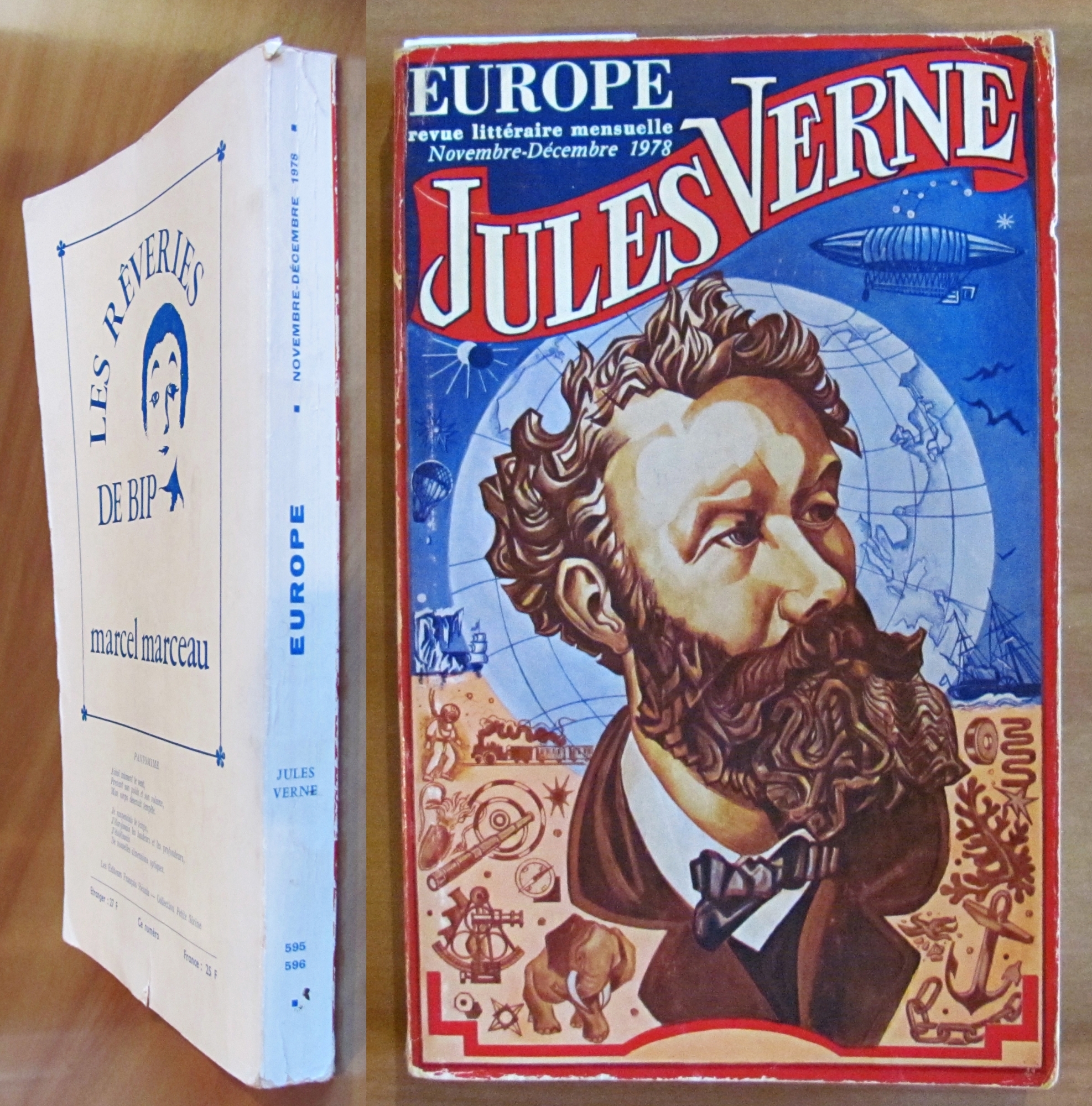 EUROPE Revue Litteraire Mensuelle - JULES VERNE