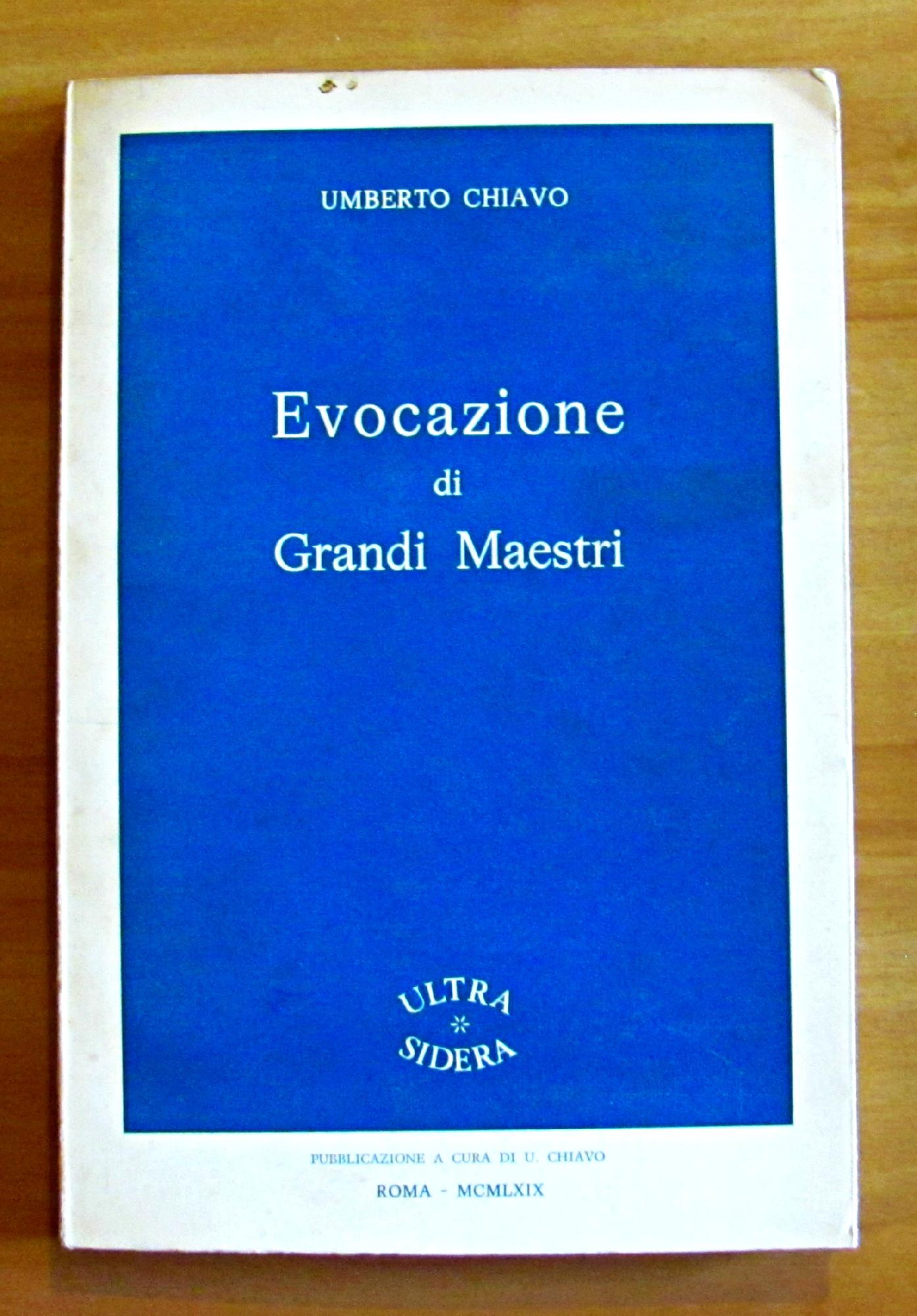 EVOCAZIONE DI GRANDI MAESTRI